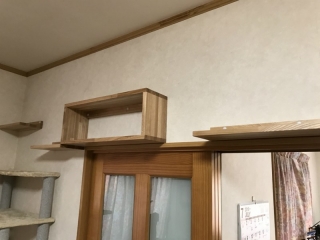 新発田市のK様邸にオーダー(特注)キャットウォークをお届けしました！