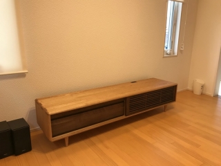 燕市のＫ様邸に180幅テレビボードをお届けしました！