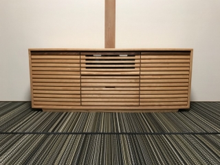 新発田市Ｋ様邸へ150幅アッシュ材テレビボードをお届けしました！！