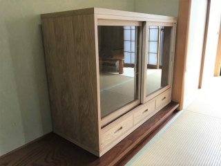 新潟市のO様邸へ120幅ナラ材特注ボードをお届けしました！