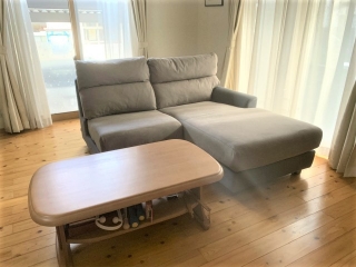 新潟市のK様邸へペット対応ソファをお届けしました！