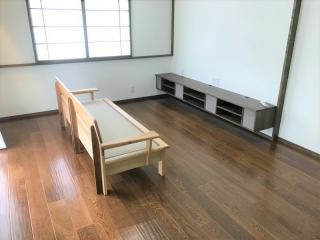 村上市のＯ様邸に３人掛け畳座あぐらソファをお届けしました！