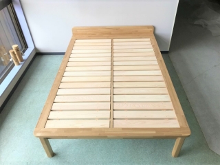 新発田市のＳ様邸へ天然木特注スノコベッドをお届けしました！