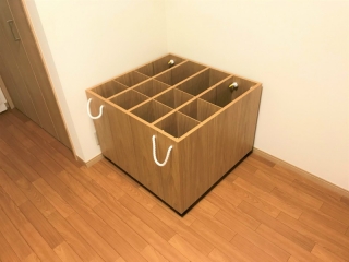 新発田市豊町の【ハンド二スドウ整体院】様へ待合室用家具・収納ＢＯＸをお届けしました！