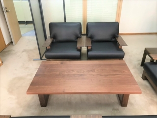 新発田市の企業様へBW材応接セットをお届けしました！