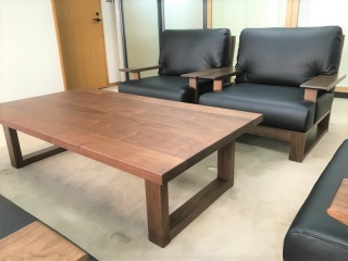 新発田市の企業様へBW材応接セットをお届けしました！