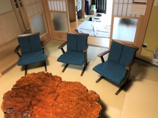 聖籠町のS様邸へLDアームチェアをお届けしました！
