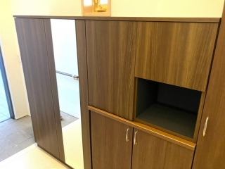 新潟市のI様邸へ特注シューズBOXをお届けしました！