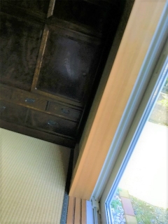 新発田市のＴ様邸へ【85幅総欅和茶棚】をお届けしました！